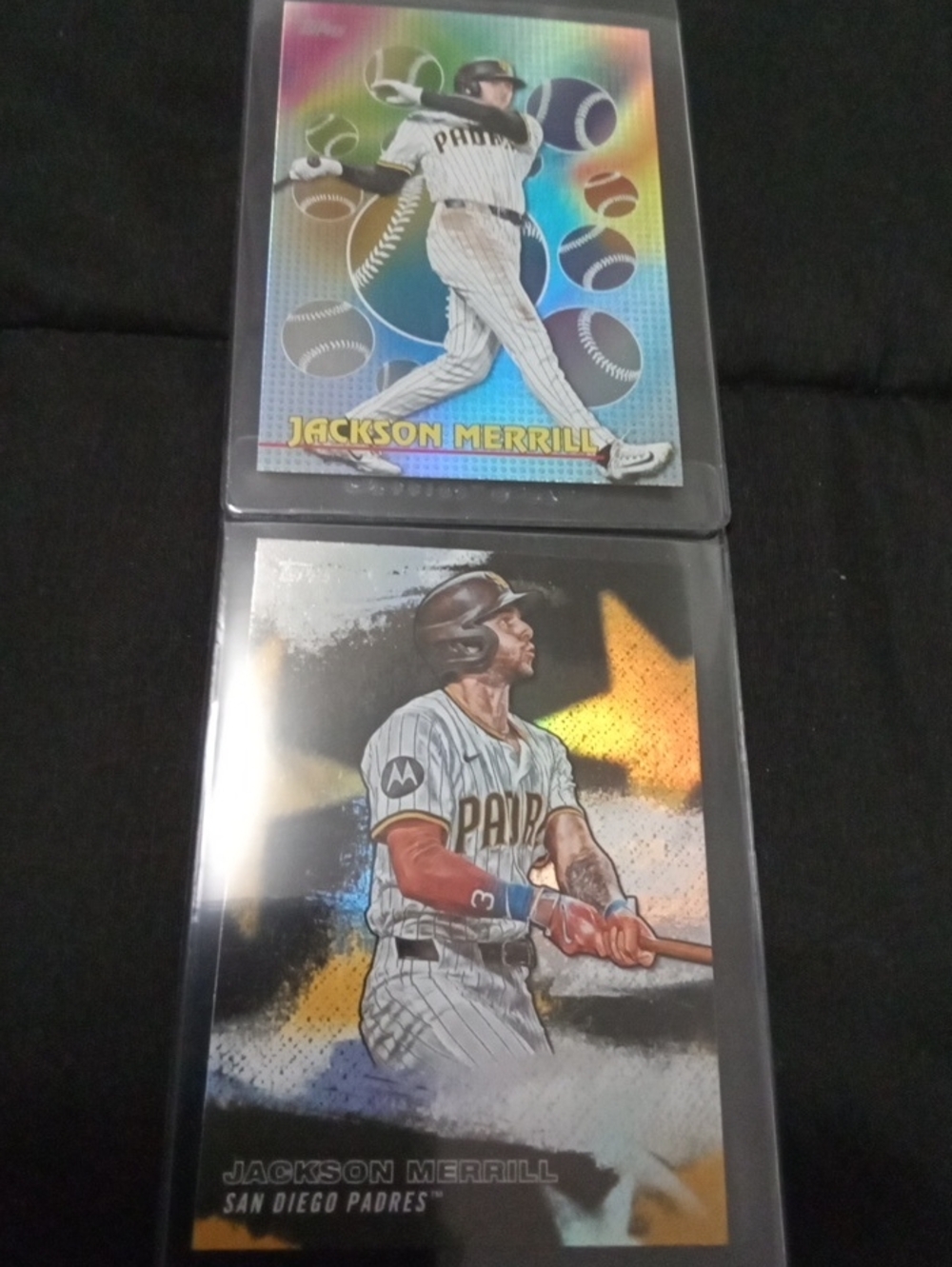 Jackson Merrill San Diego Padres Baseball Card Lot - Multi-Color